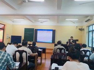 Khoa Nhà nước & pháp luật tổ chức thao giảng cấp khoa năm 2026
